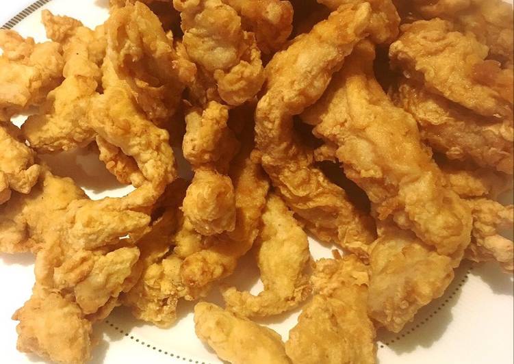 أصابع دجاج كرسبي سترتبس