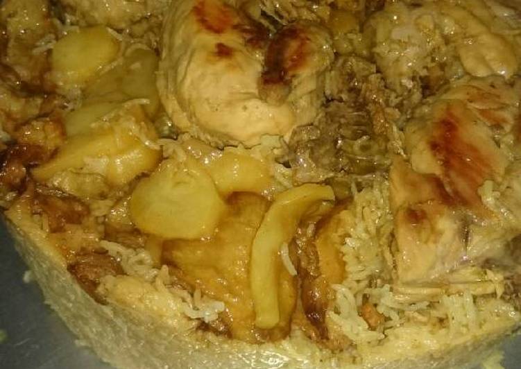 مقلوبه.دجاج