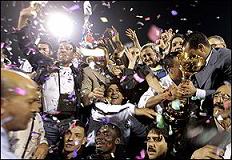 وفاق سطيف يجدد فوزه على النصر الليبي ويتوج بلقب كأس اتحاد شمال أفريقيا