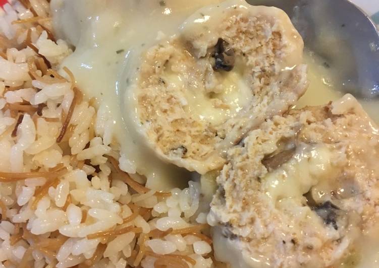 كرات الدجاج المحشية