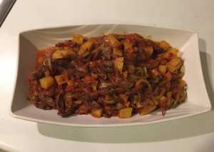 كبد دجاج بدبس الرمان