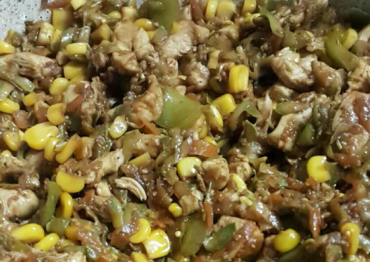 حشوة الدجاج للسمبوسة