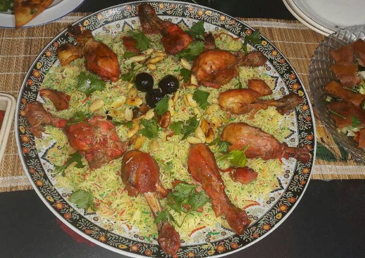 مندي ع دجاج بطريقتي 😍