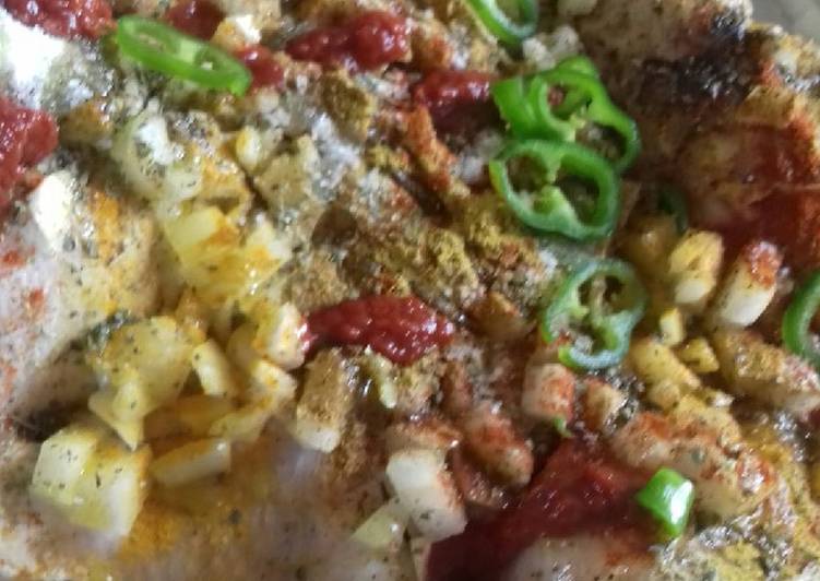 صينية البطاطا بالدجاج