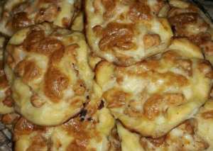 دجاج على عجين