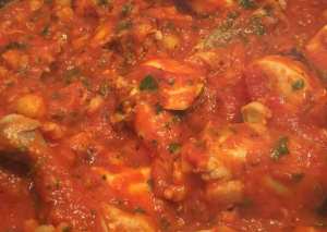 دجاج بالحمص بسيطة وسريعة