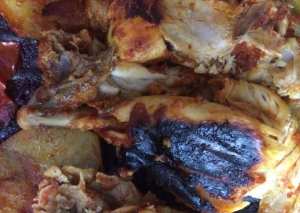 افخاذ الدجاج بالمطاوه المغناطيسيه