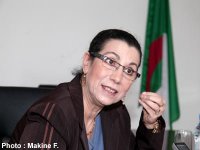 « L'algérie va affronter son destin le 10 mai »                                    Mme Louiza Hanoune, SG du parti des travailleurs, à Horizons