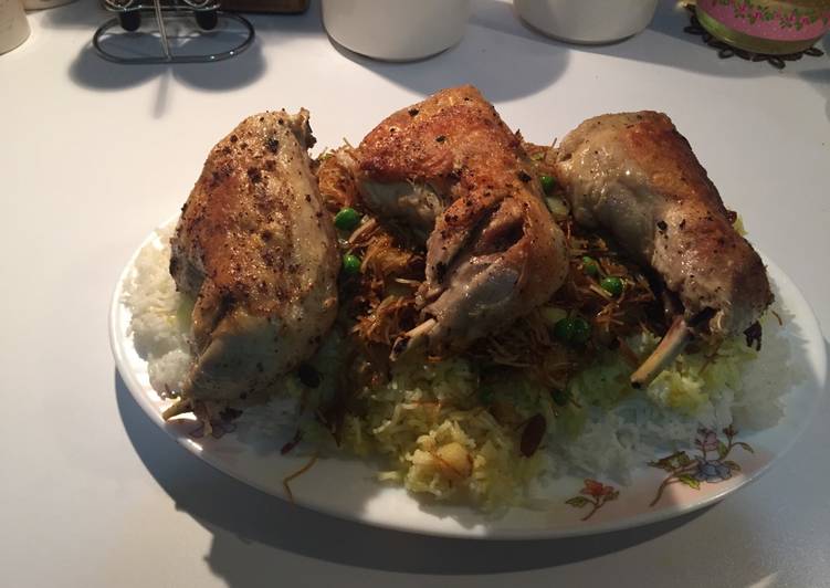 دجاج على التمن