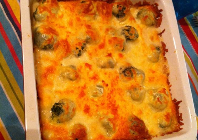 بروكلي بكريمة الدجاج🥦