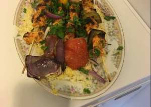 شيش كباب الدجاج