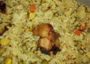 آوزي مع دجاج