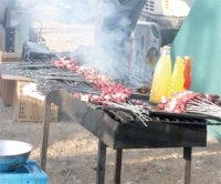 Un méchoui à Chréa Blida