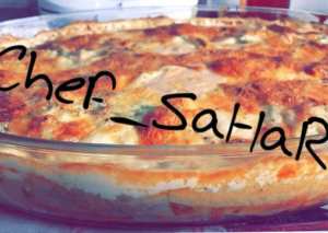 صينية رقائق الدجاج