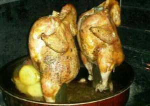 فروج مشوي على طريقتي