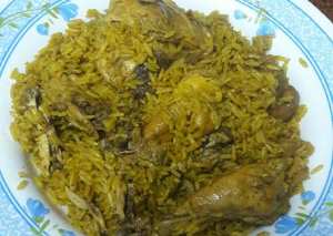 كبسة سعودي بالفراخ