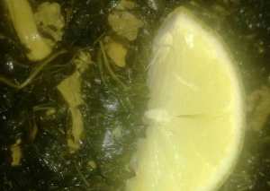 ملوخية بالدجاج