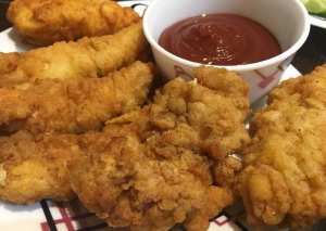 دجاج مقرمش 😋❤️😘