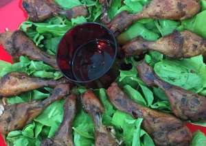 افخاذ دجاج مشويه على طريقة الجوانح🤣