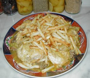 POULET FRITTES