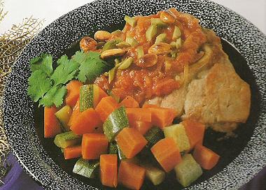 JARRET DE VEAU AUX OLIVES CONCASSEES