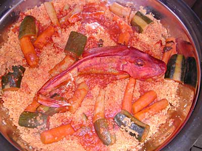 Couscous au poisson