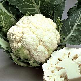 Chou fleur à la sauce blanche