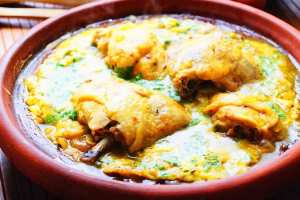Tajine Souiri au poulet & aux oeufs