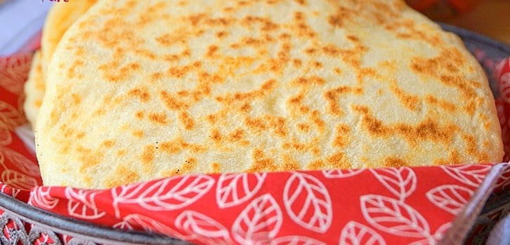 Bazlama pain turc à la poêle