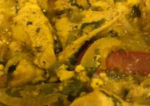 صدور دجاج باللبن