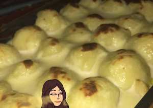 صينية كور البطاطس بالدجاج