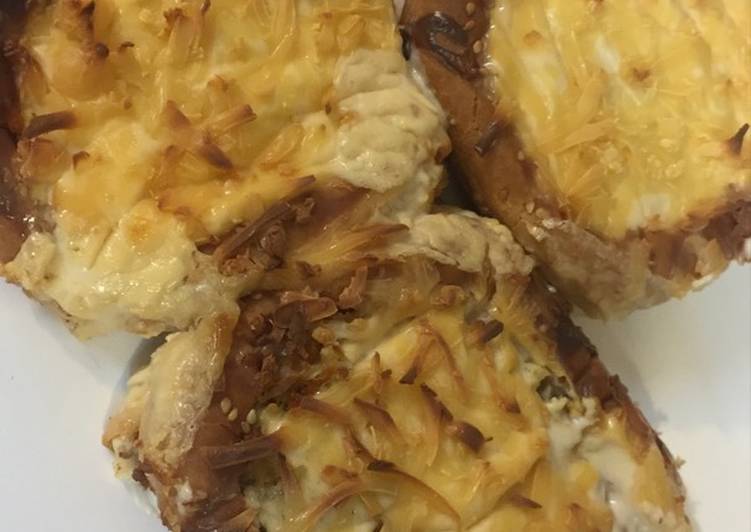 عوامات الدجاج بالخضار