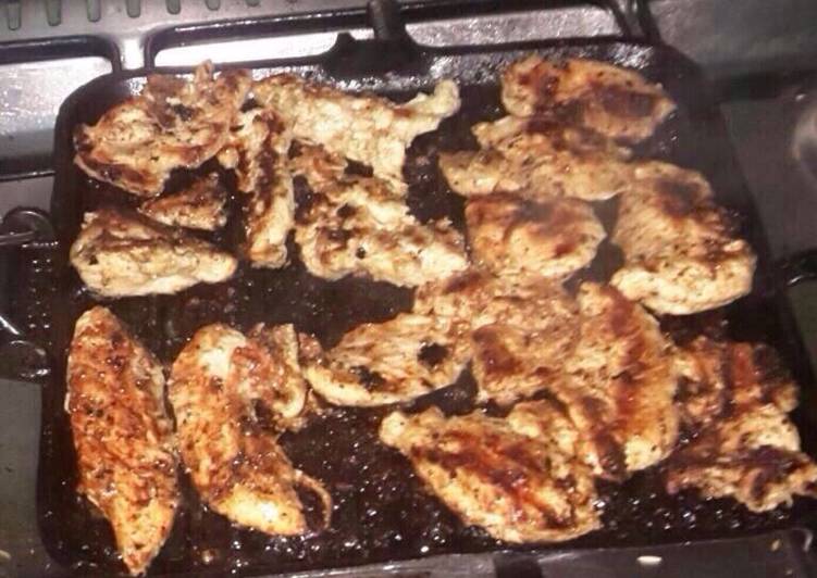 فراخ مشوية علي الفحم