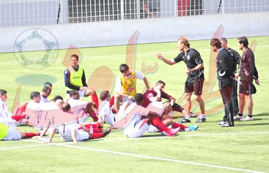 اتحاد العاصمة... حدث هذا خلال حصة الاستئناف رونار 