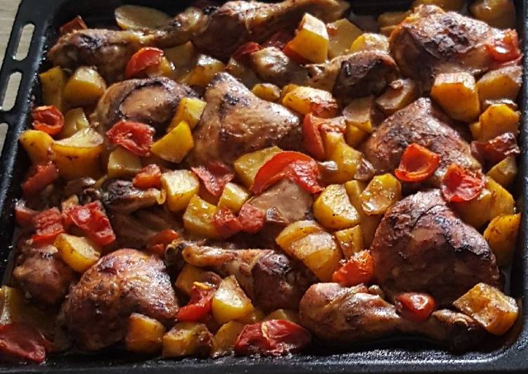 تبسي دجاج لذيذه ❤😍