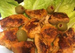 دجاج تندوري طيب 😋ولذيذ 😋وبسيط👍🏻بتتبيلتي الخاصة