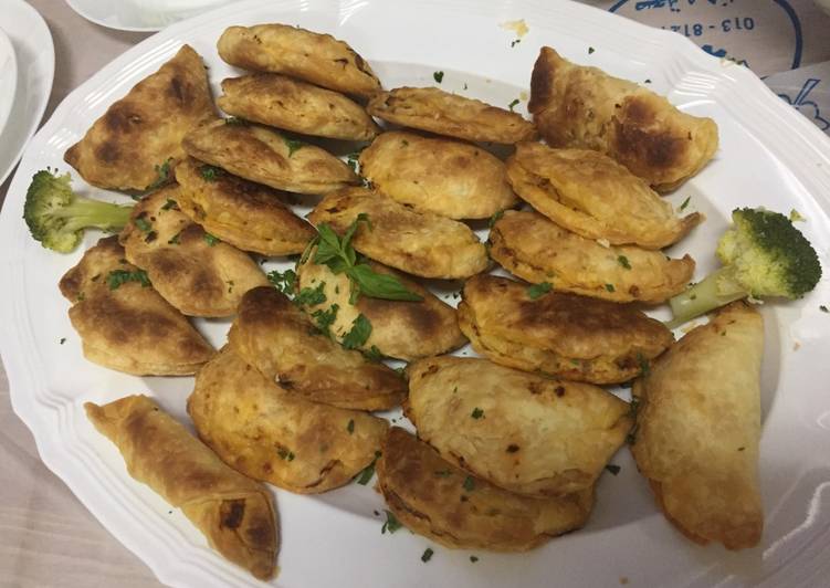 فطاير بف باستري الدجاج