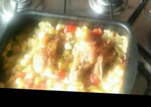 صينيه بطاطس بالفراخ