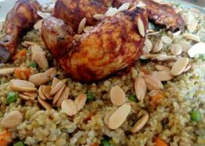 فريكة بالدجاج