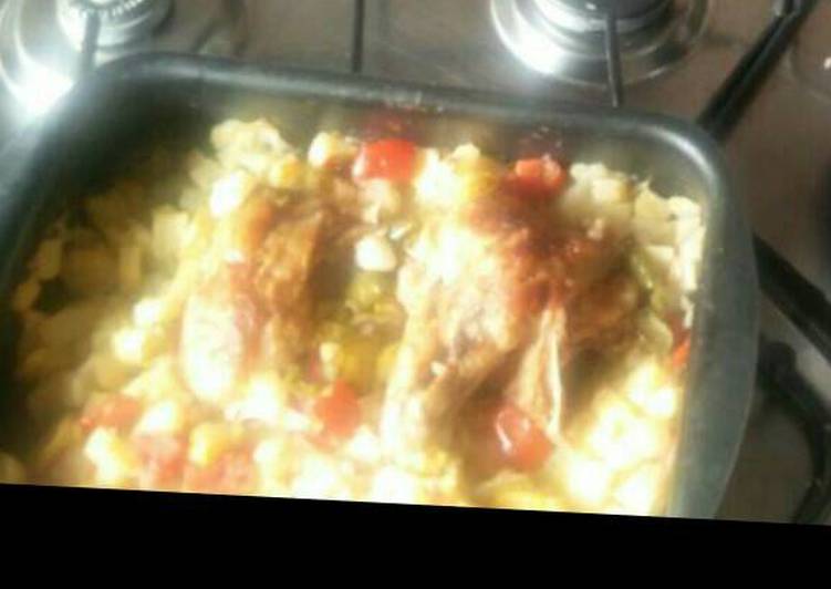 صينيه بطاطس بالفراخ