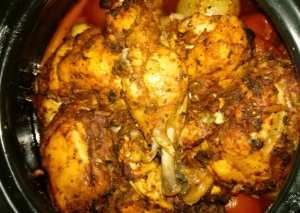 فخارة  الدجاج بالخضار 😍