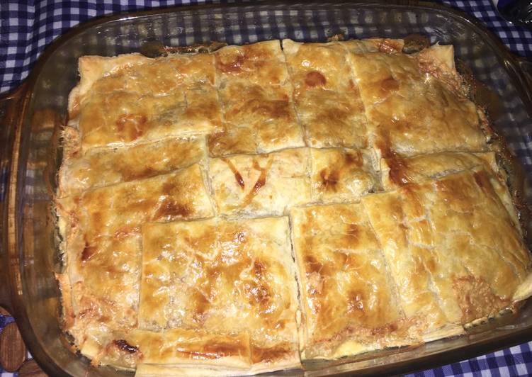 دجاج بعجينة بف باستري