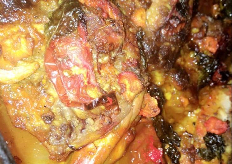 صينية دجاج بالفرن