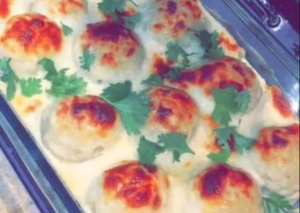 كرات البطاطس بالدجاج