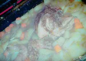 شوربة الفراخ بالخضار