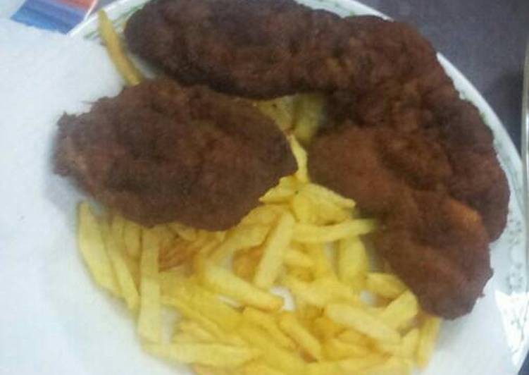 بوفتيك الدجاج المقرمش والحار