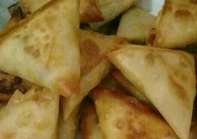 سمبوسة الدجاج