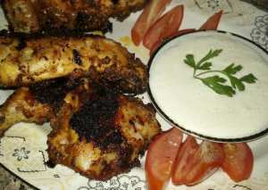 دجاج مشوي بالفرن