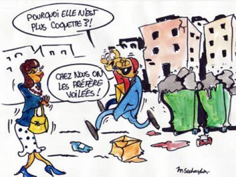 La Coquette croupit dans la saleté                                    Dégradation du cadre de vie