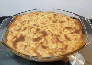 مكرونة بشاميل بالدجاج